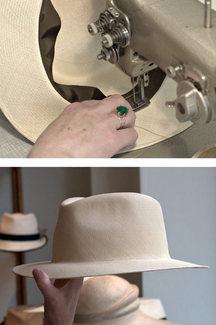 Hat machine A hat blocking machine for Panama Hat & felt hat making.