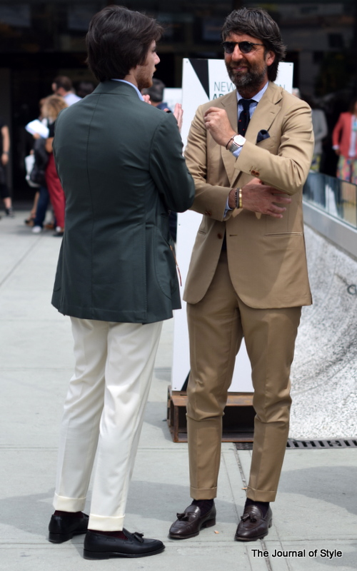 Versatile linen suits 