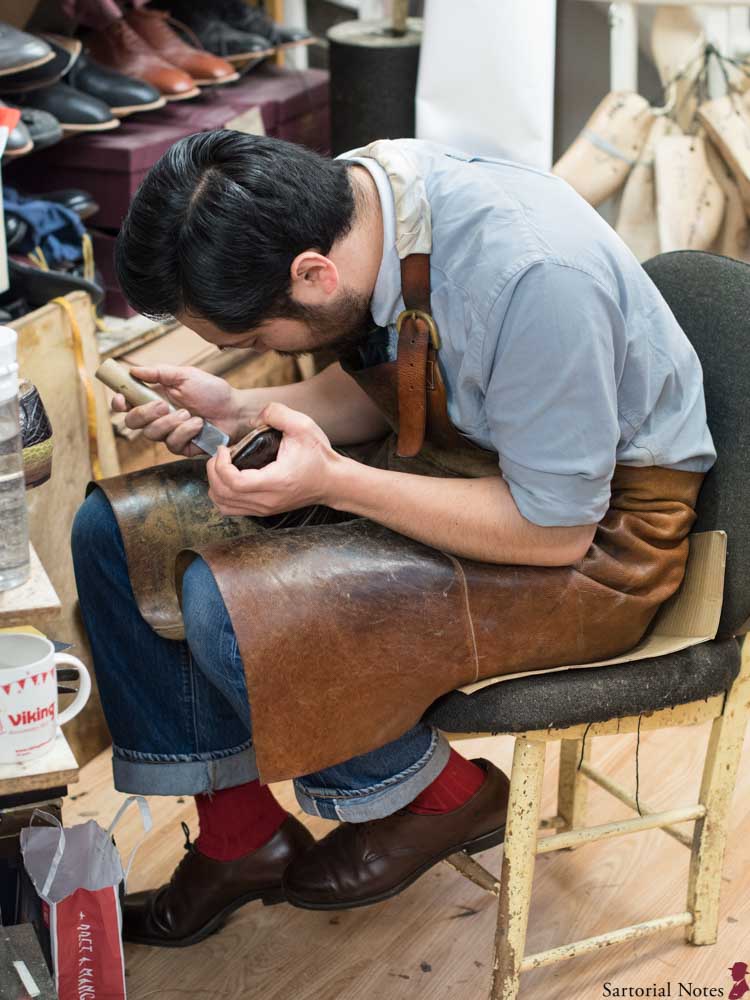 Bespoke shoe maker on sale