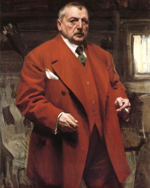 Anders Zorn   Anders Zorn Red Suit 1915 