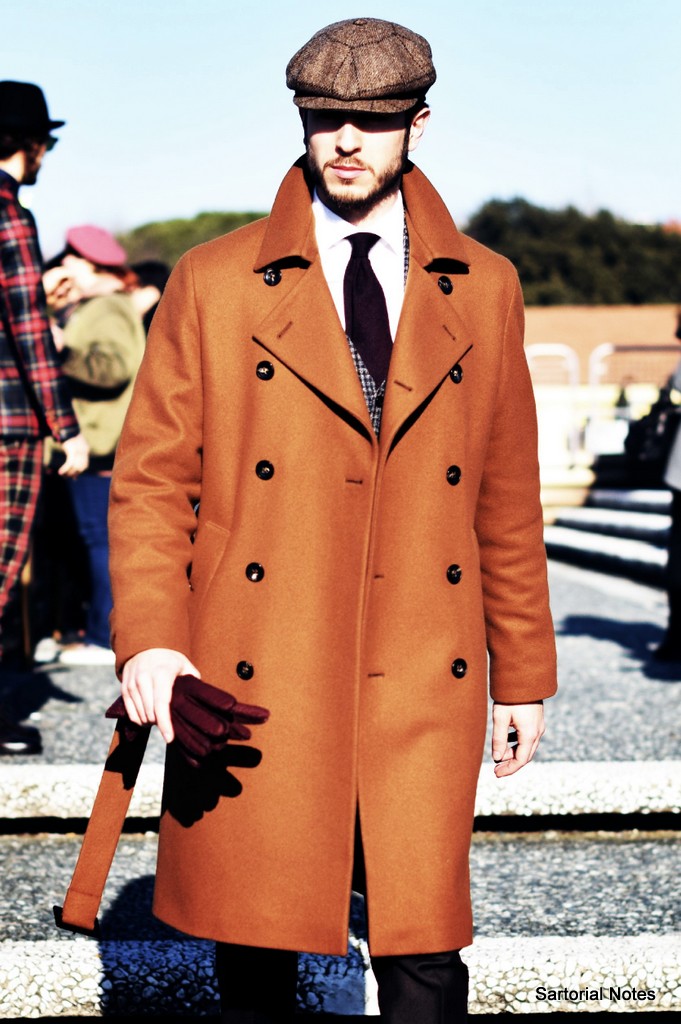 Pitti Uomo Overcoats that go Beyond Navy and Charcoal