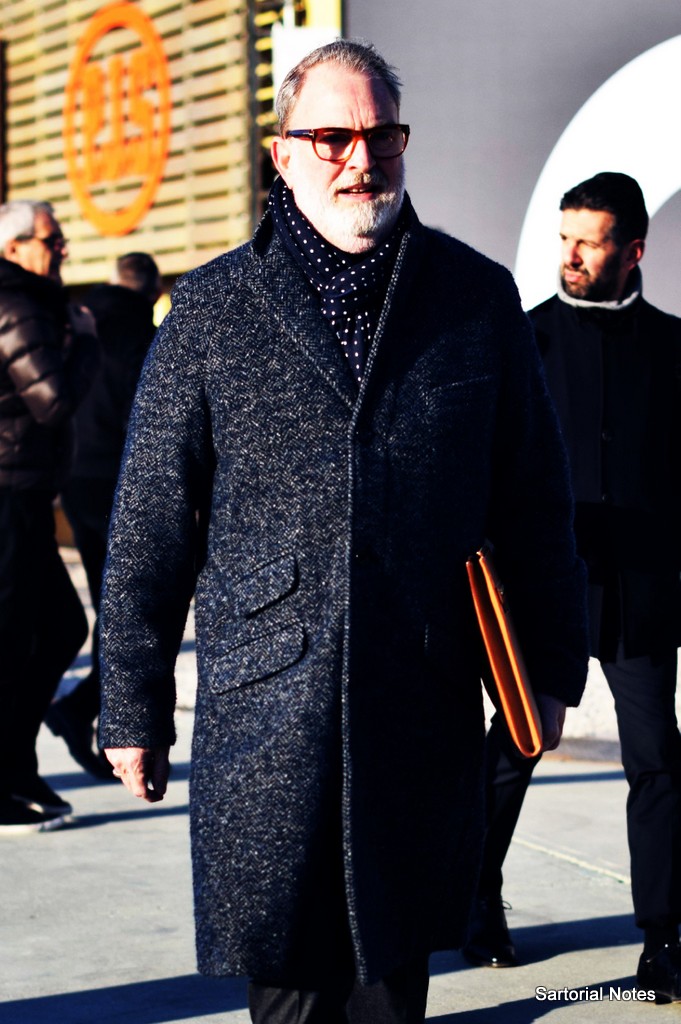 Pitti Uomo Overcoats that go Beyond Navy and Charcoal