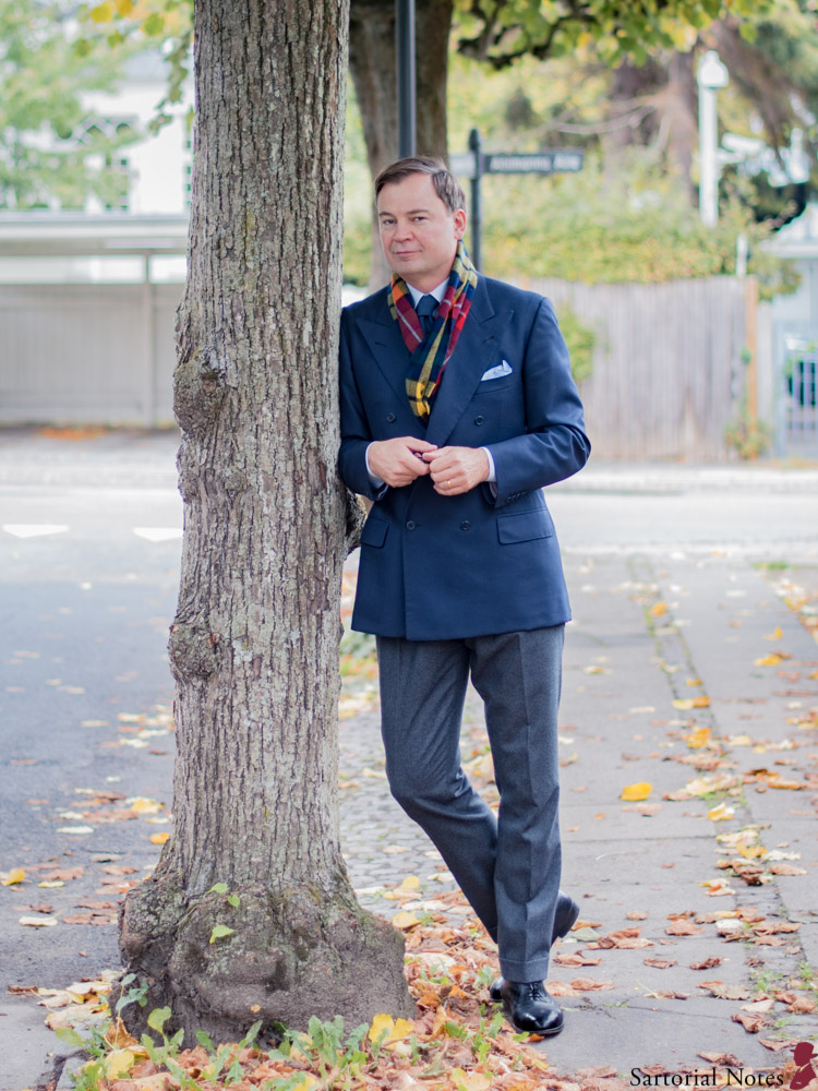 Time has come for a Blue Double Breasted Jacket 